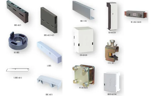 Lateral cover for busb.supp. S-BBS-60/3 001696008