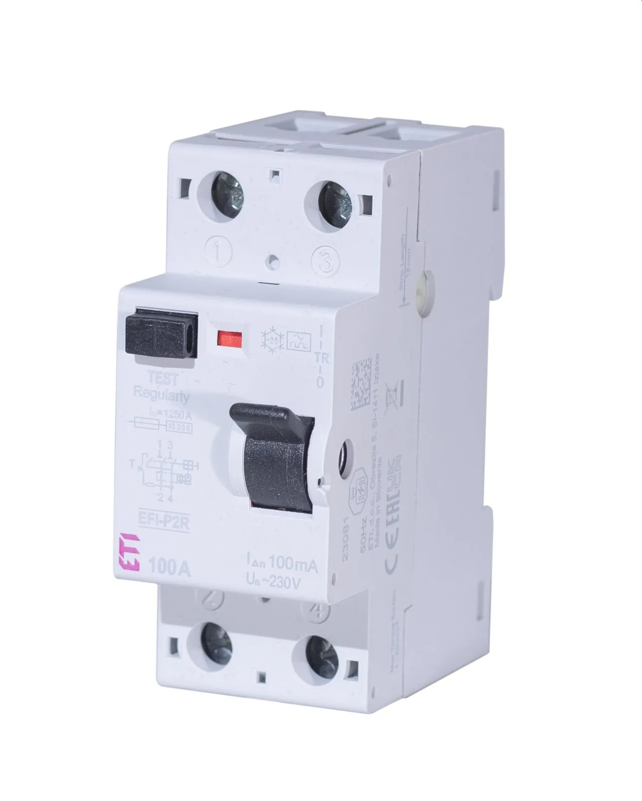 RCCB EFI-P2R A 100/0.1 002061475