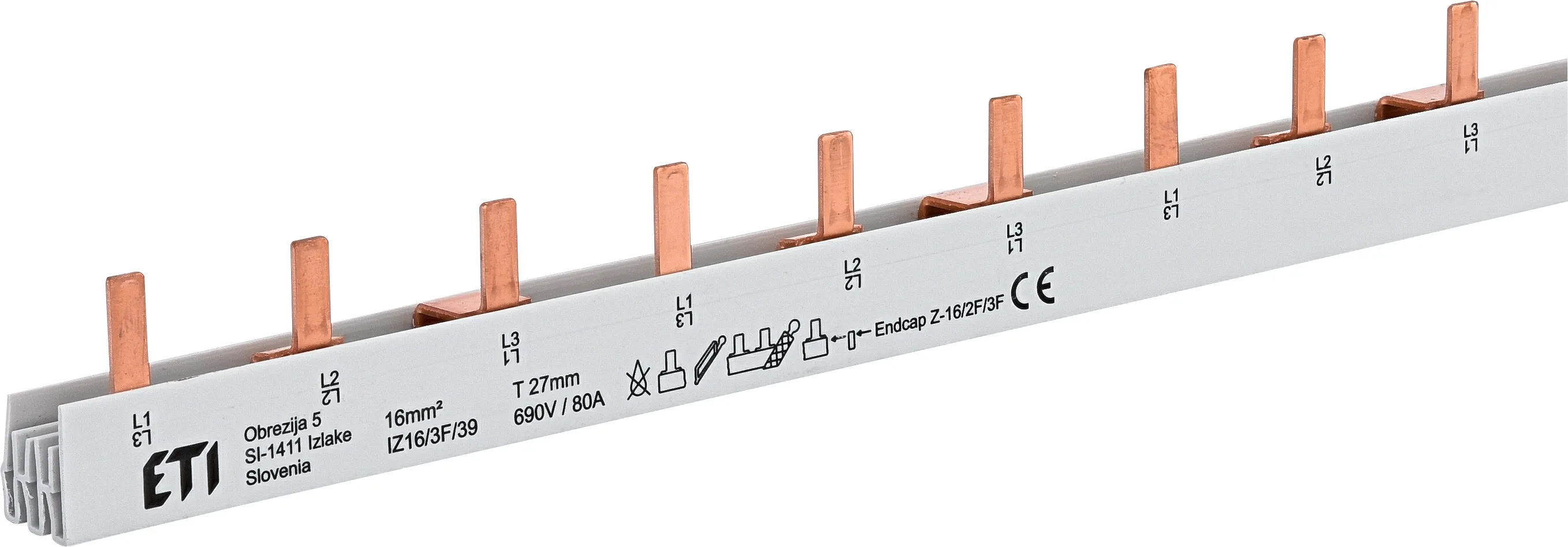 Cu rail IZS16/3F/30 002921264