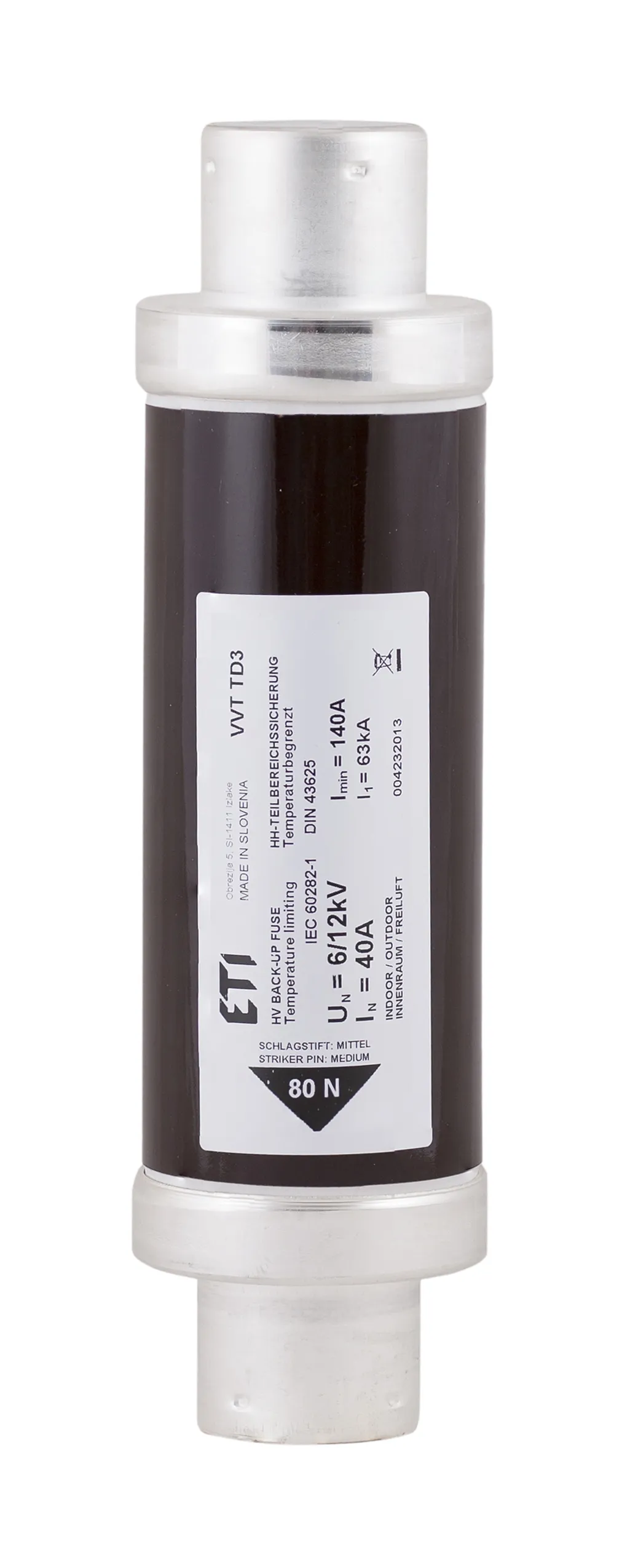 Fuse link VVC3 12kV/2A 192 004230103