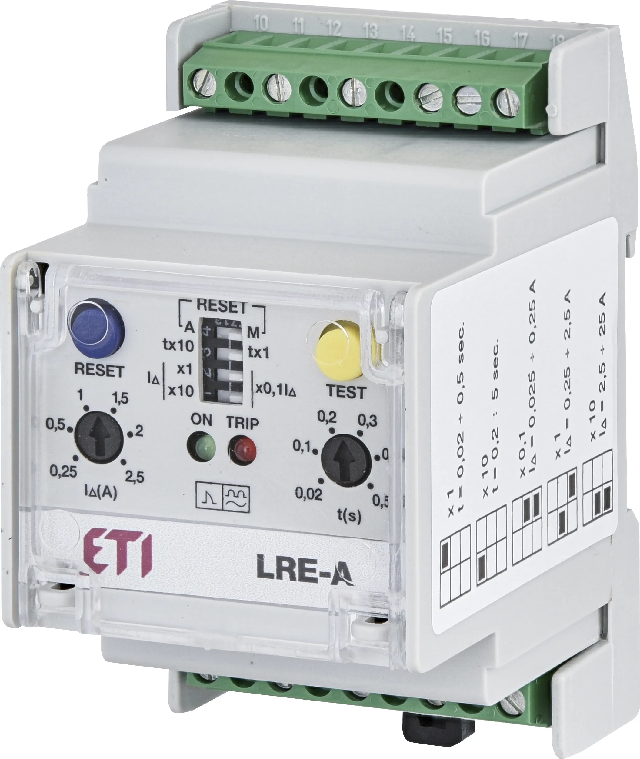 Residual current relay LRE-A 24-48V 004671604
