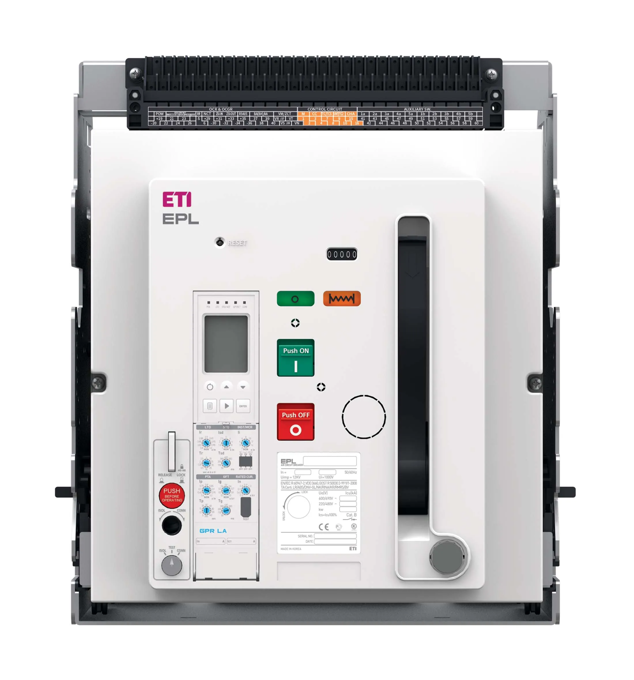 Air Circuit Breaker EPL-25 4H BD/M2C2S2/PR-LP 004695714