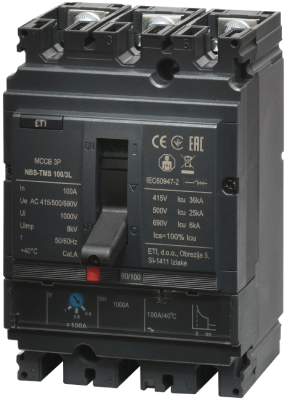 Moulded case Circuit breakers NBS Series 20-1600A