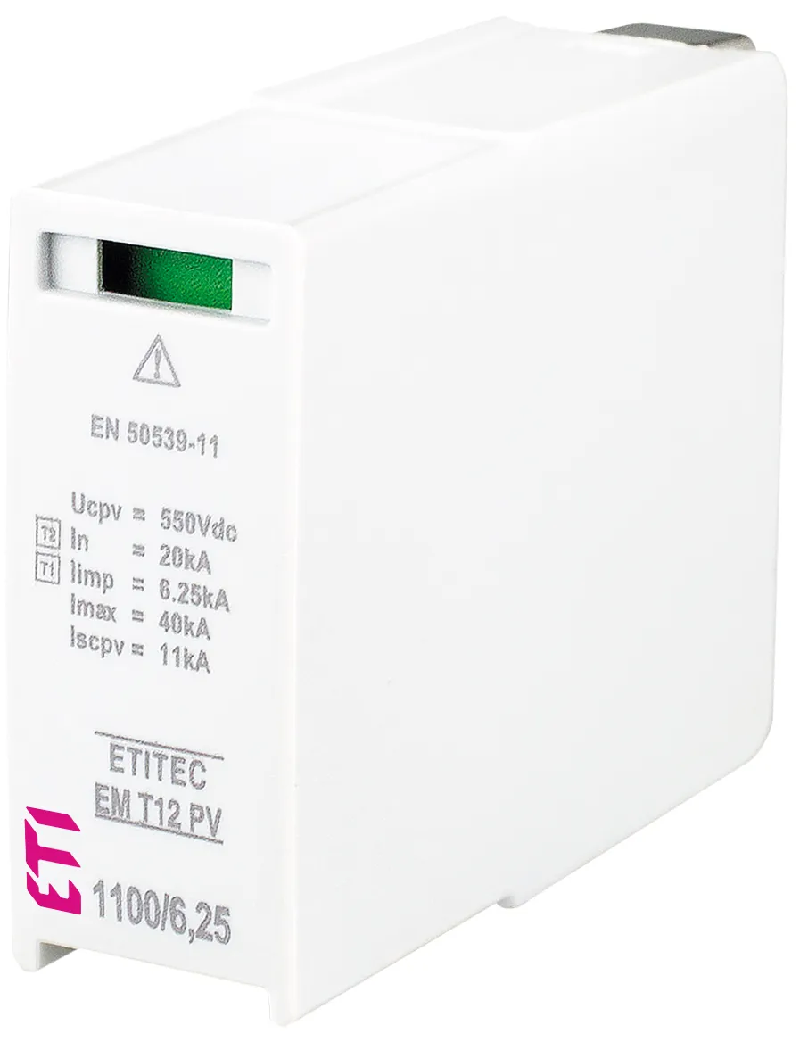 Surge arrester MOD. EM T12 PV 550/6,25 002440584