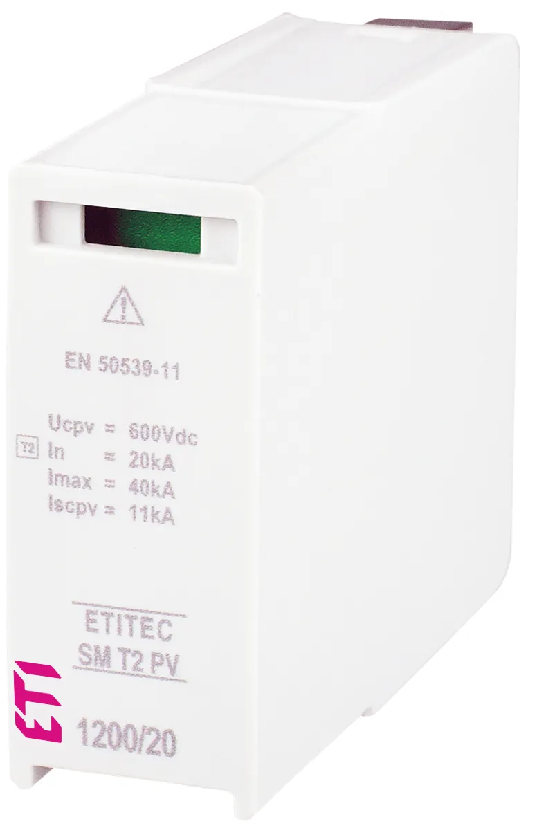 Surge arrester MOD. SM T2 PV 600/20 M 002440637
