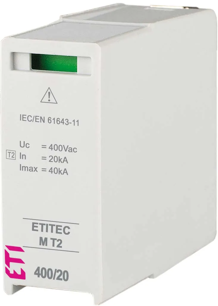 Surge arrester MOD.ETITEC M T2 400/20 PE/N 002440822