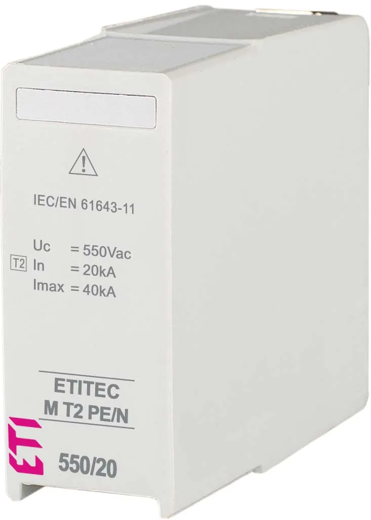 Surge arrester MOD.ETITEC M T2 550/20 002440823