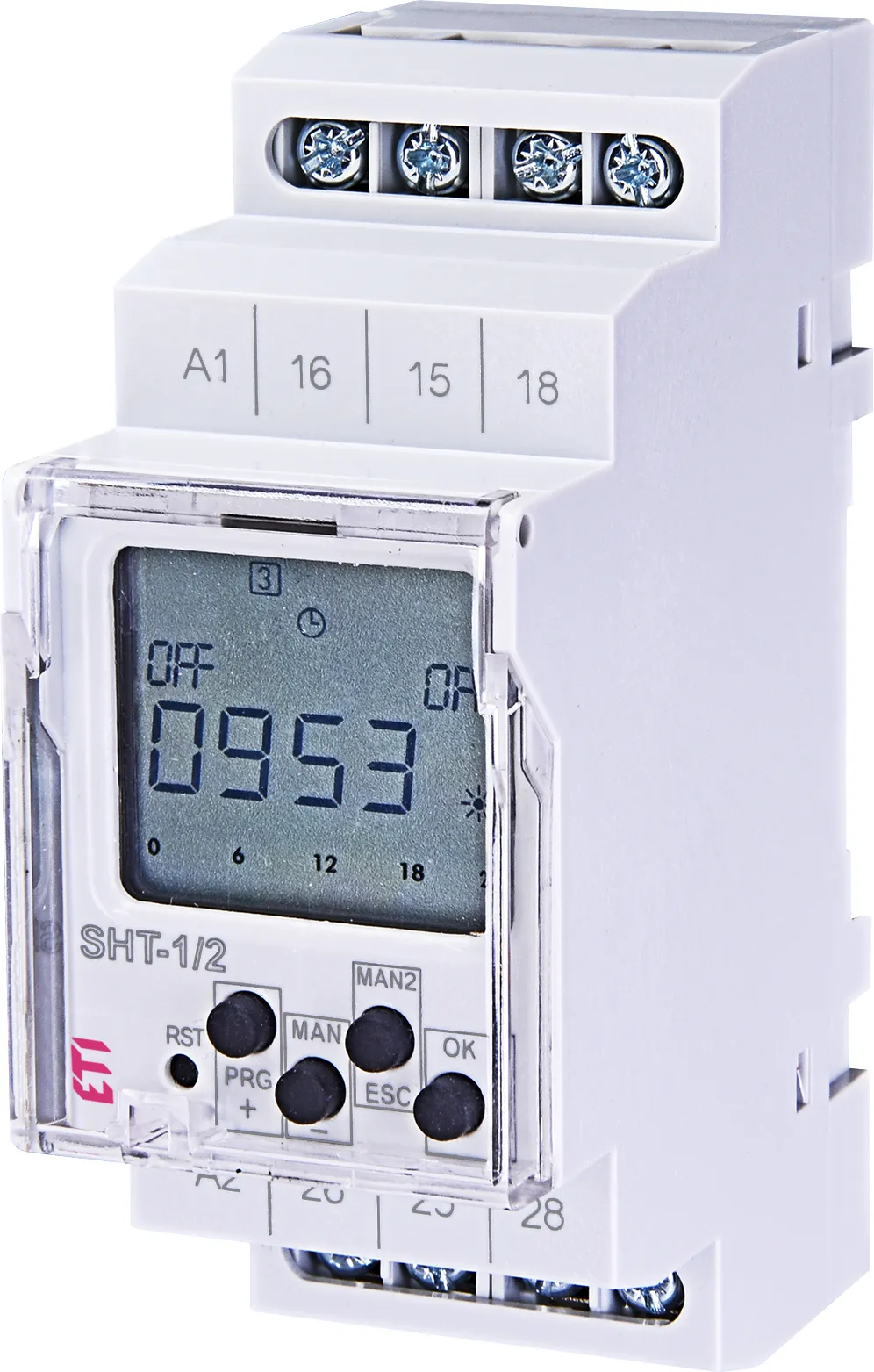 Time relay - digital SHT 1/2 230V 002470053