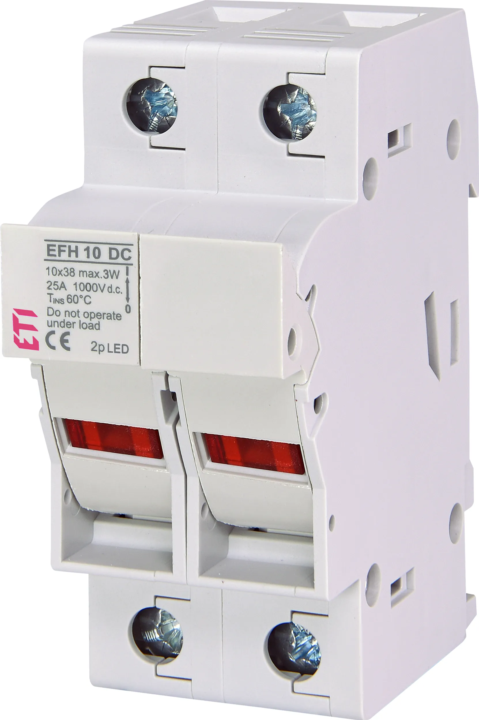 Fuse - base EFH 10 DC 2p LED 002540213