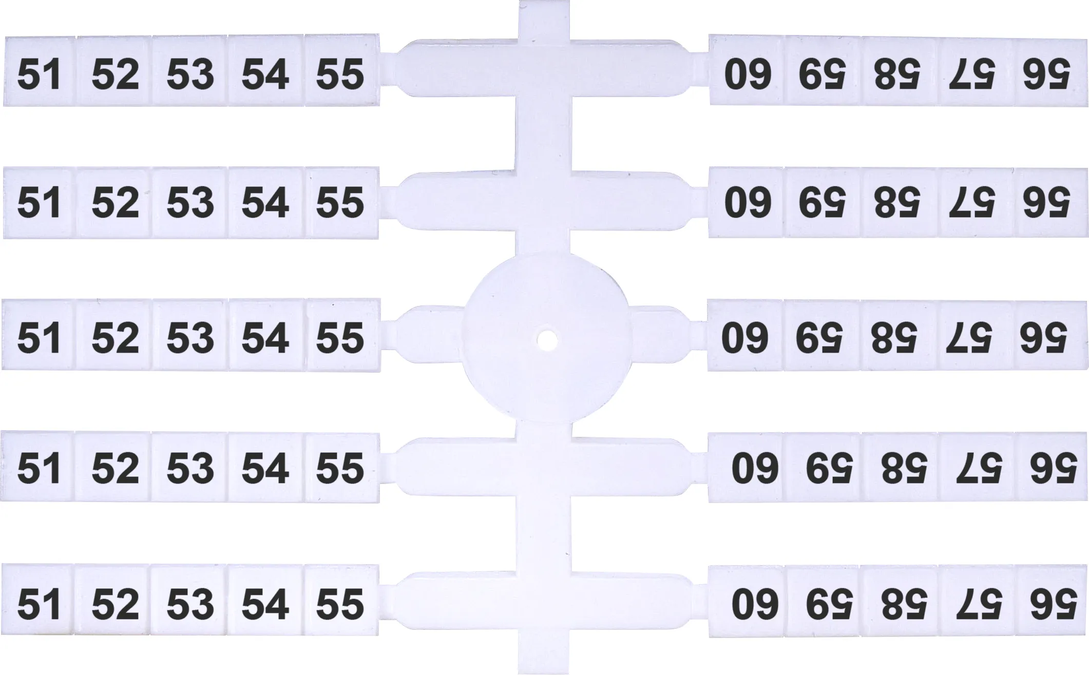 Line-up terminal access. EO3 51-60 (x200) 003901762