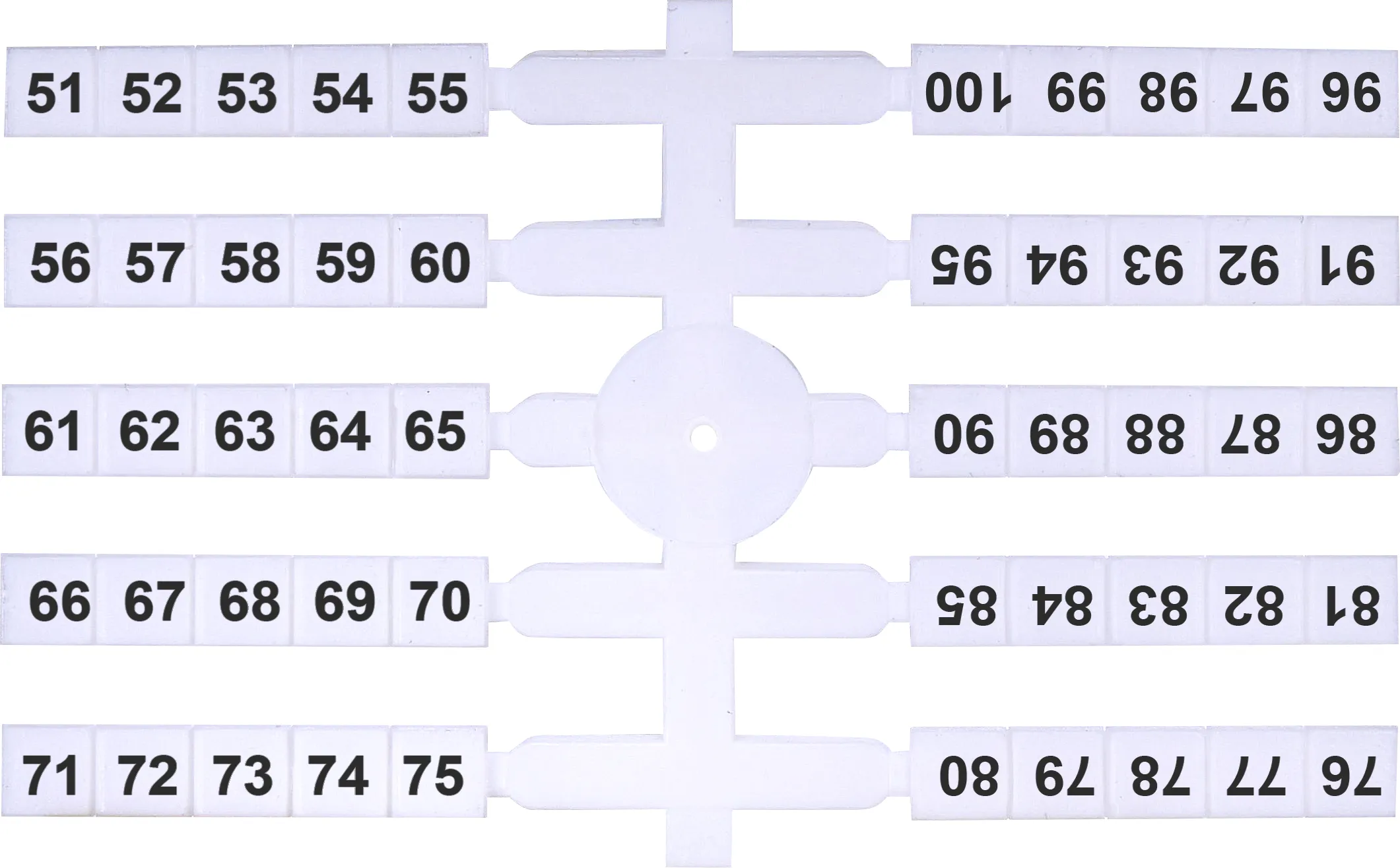 Line-up terminal access. EO3 51-100 (x200) 003901774