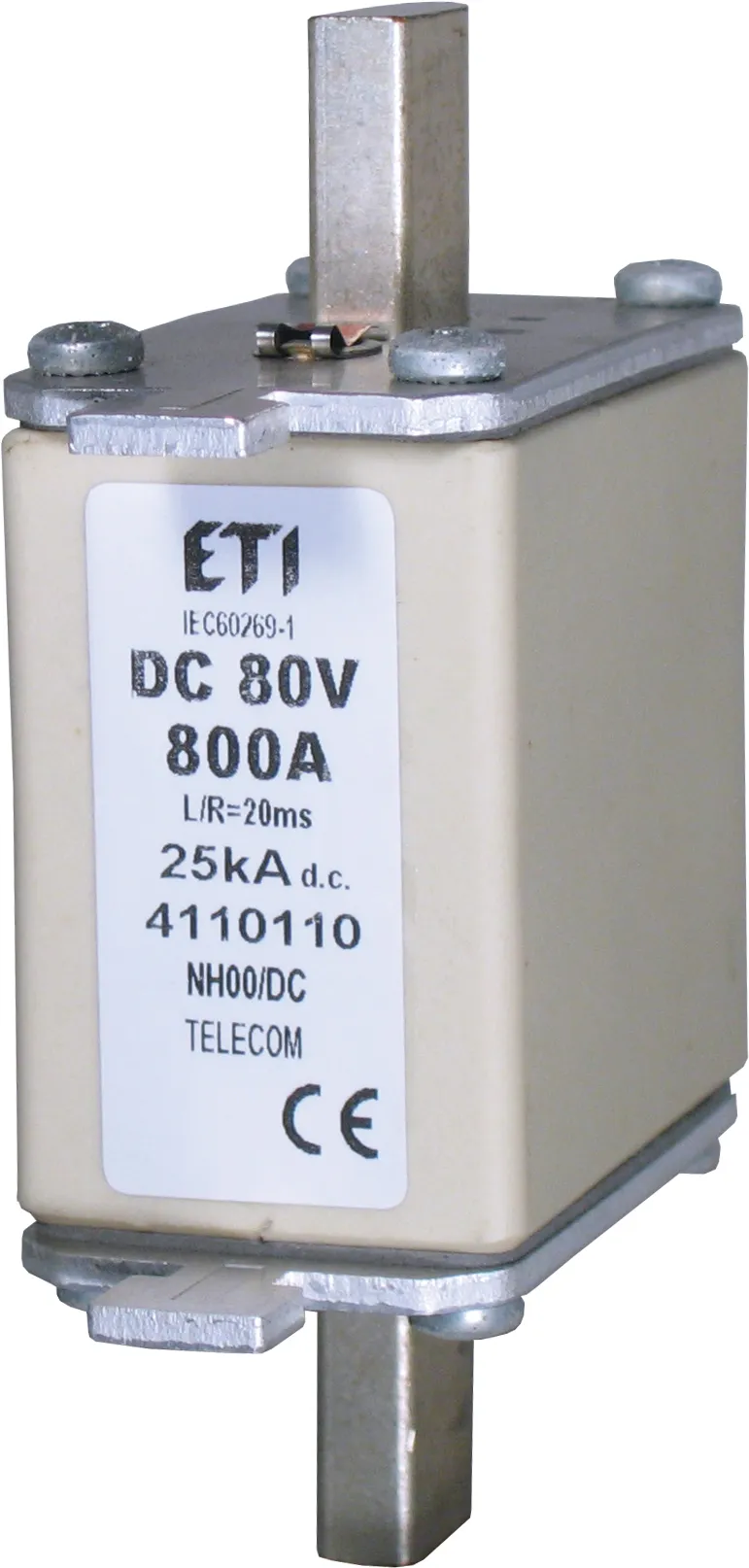 Fuse link NH00/K 400A/80V DC 004110103
