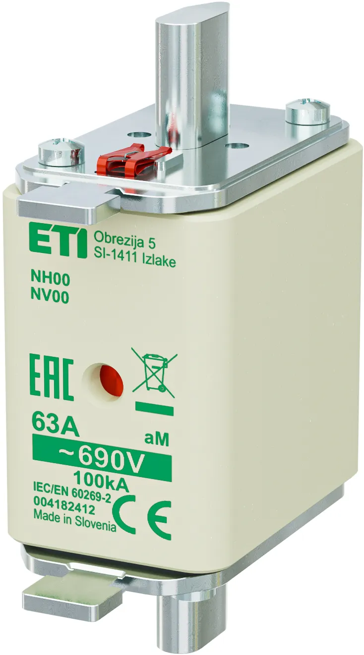 Fuse link NH00 aM 63A/690V 004182412