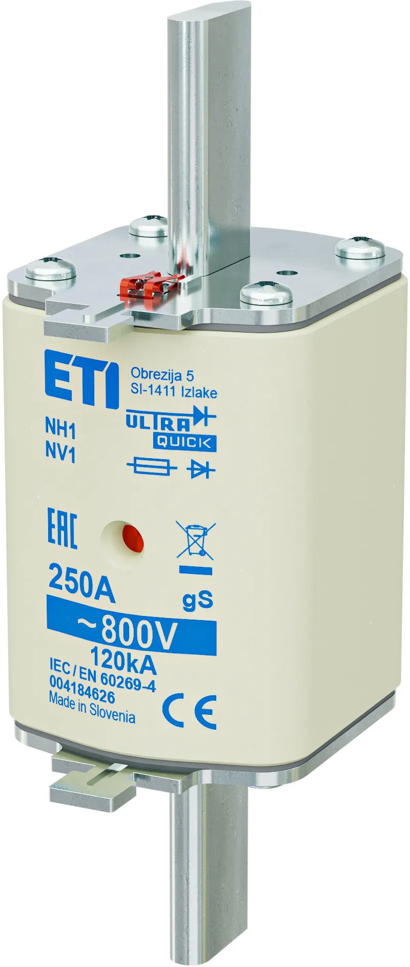 Fuse link NH1 gS 250A/800V 004184626