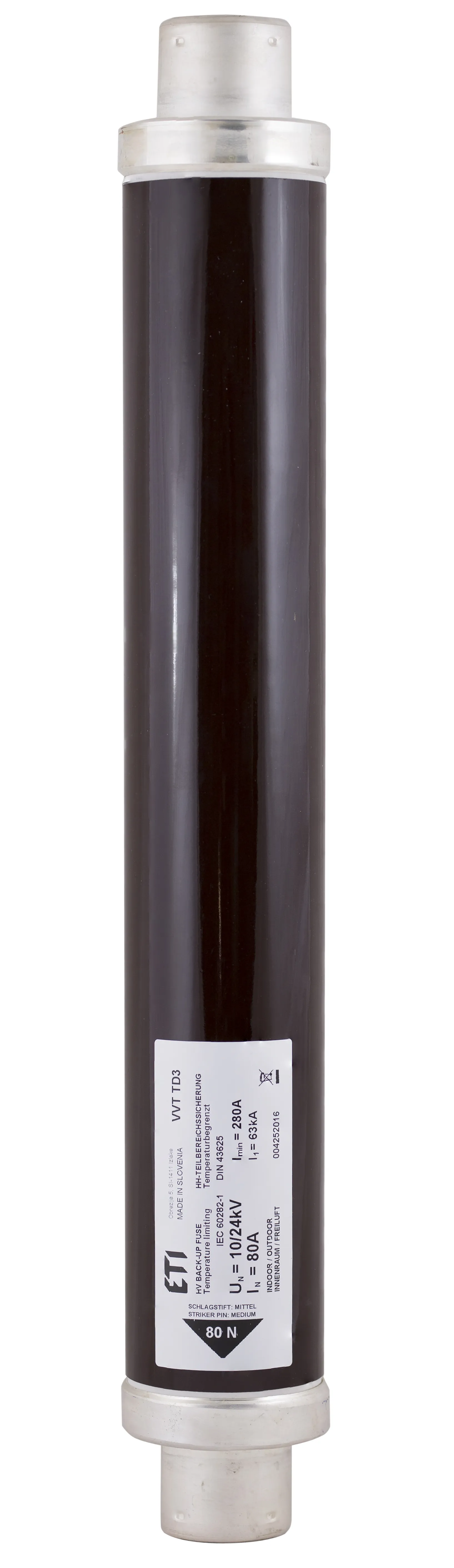 Fuse link VVC3 24kV/4A 004250004