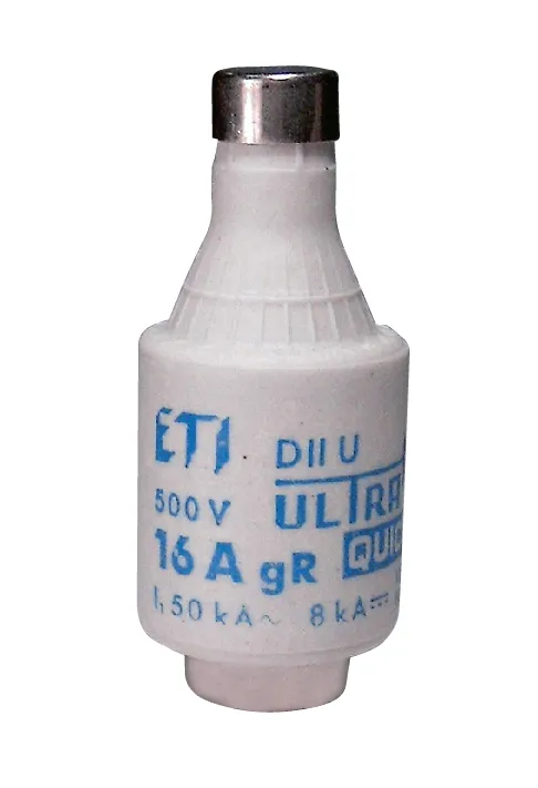 Fuse link DII UQ gR 4A/500V 004322002