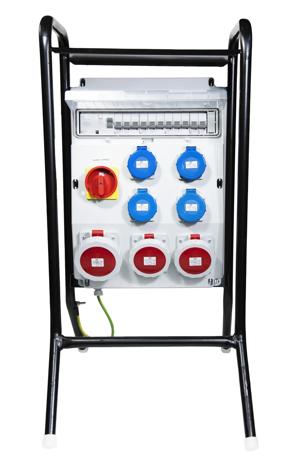 Assemblied distribution box EDS16S RCD 4/3 16/32/VYP B+C 004483447