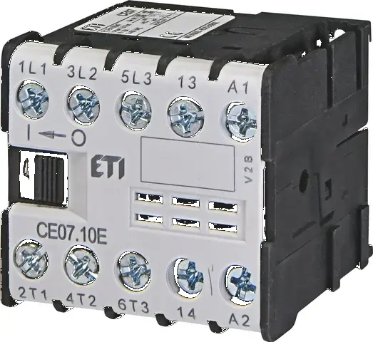 Miniature motor contactor CE07.10-110V-50/60Hz 004641022