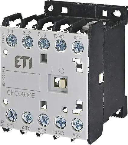 Miniature motor contactor CEC09.10-48V-50/60Hz 004641064