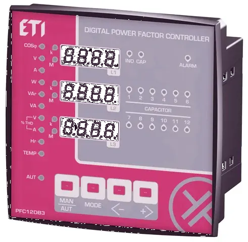 Cos fi controller PFC 12 DB3 004656576