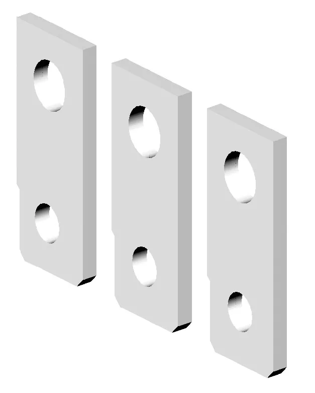 Busbar terminals ZB2 630/3 Straight 004671223