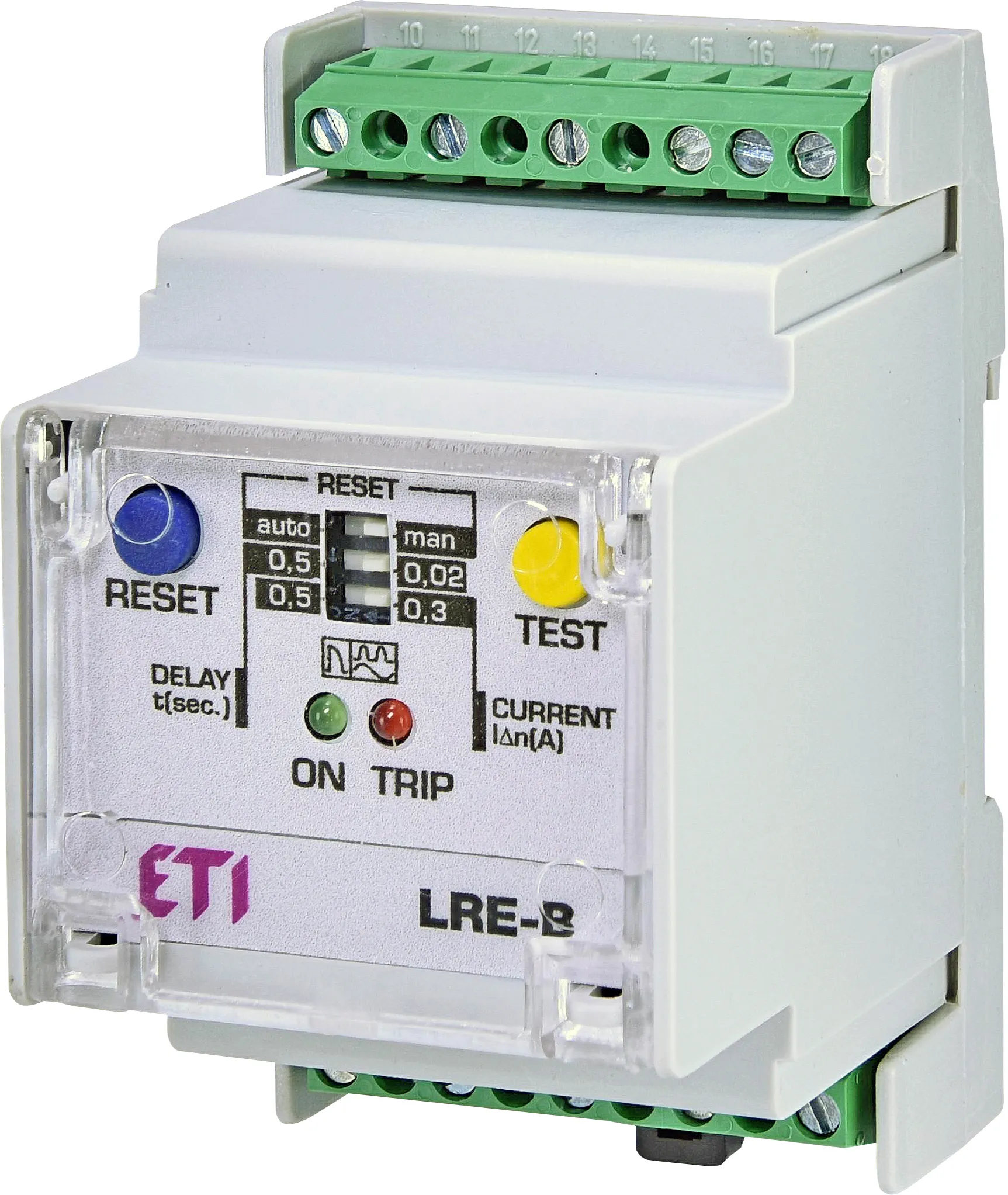 Residual current relay LRE-B 110-230-380V 004671601