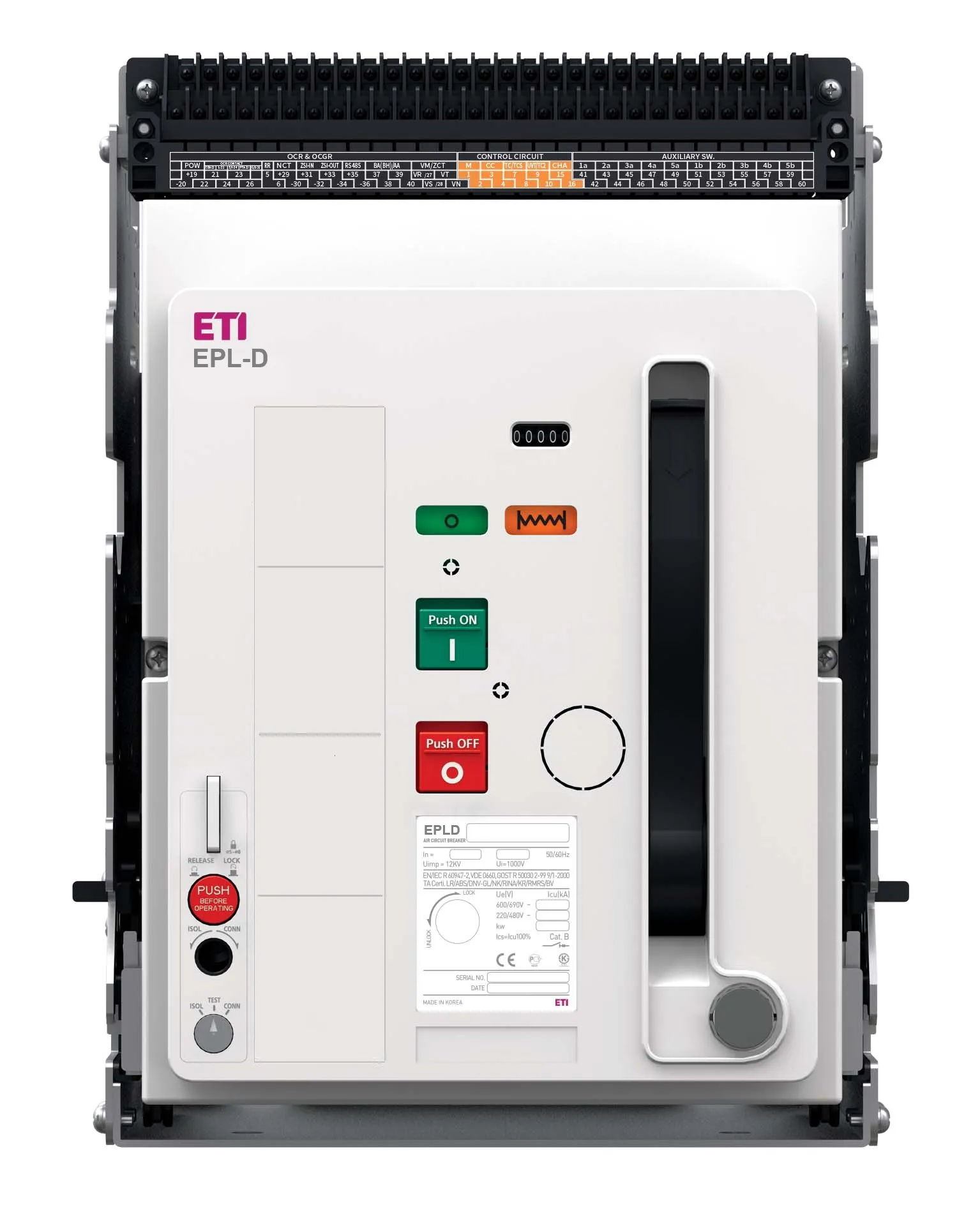 Switch disconnector EPL-D-20 3H BF/M2C2S2 004696621