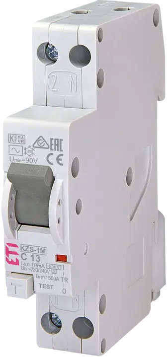 Image of *KZS-1M 1p+N AC C13/0.01 6kA