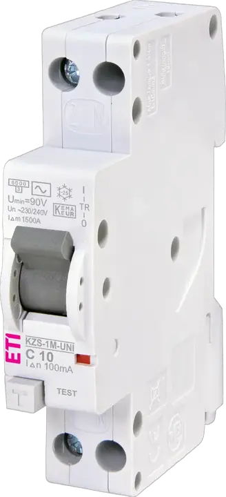 Image of KZS-1M-UNI 1p+N AC C10/0.1