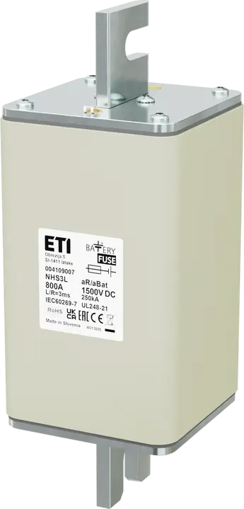 Image of NHS3L aR/aBat 800A/1500V DC AL