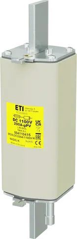 NH2XL/K gPV 200A/1100V DC