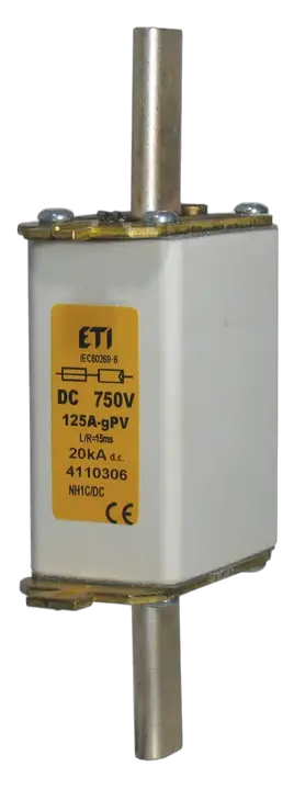 Image of NH0 gR 160A/750V DC