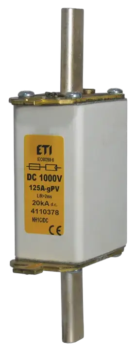 Image of NH1C gR 125A/1000V DC