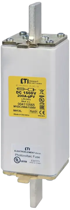 Image of NHU1XL gPV 80A/1500V DC UL