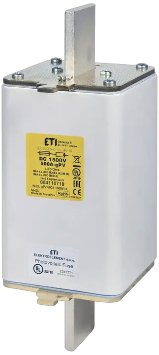 Image of NH3L gPV 315A/1500V DC UL