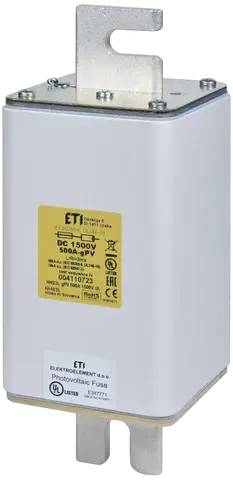 NHS3L gPV 450A/1500V DC 70kA