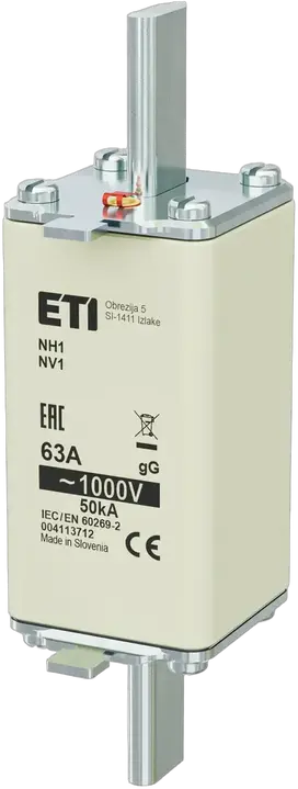 Image of NH1/85 gG 63A/1000V