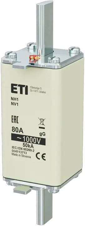 Image of NH1/85 gG 80A/1000V