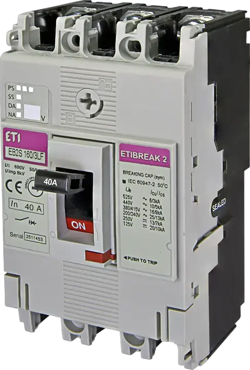 Image of EB2S 160/3LF 40A 3p