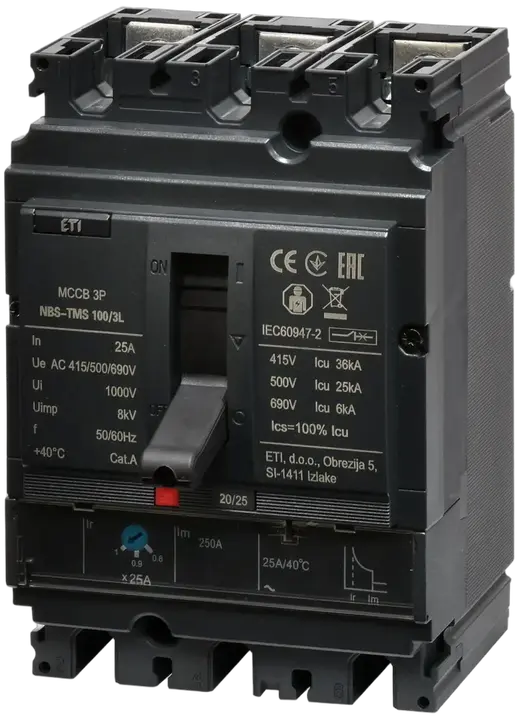 Image of NBS-TMS 100/3L  25A 3P