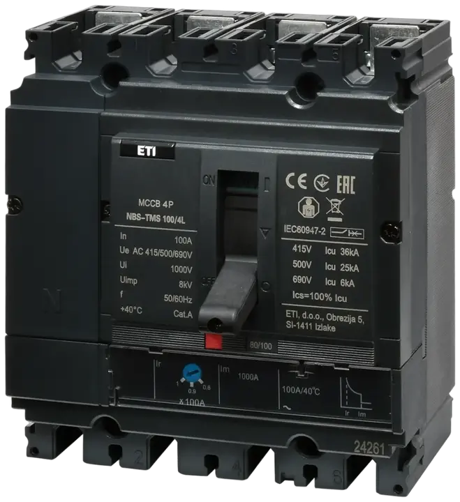 Image of NBS-TMS 100/4L  80A 4P